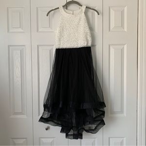 Speechless Girls Black and White Dress